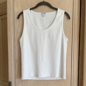 Bottega Veneta White Tank Top